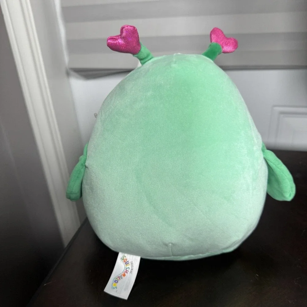 Squishmallow 8" Mattea 2023 Grasshopper Green Valentines Plush Toy - S8 #2103 - Picture 2 of 6